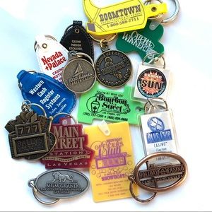 Las Vegas Casino🎄Vintage Keychain Ornaments-ALL